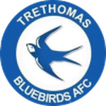 Trethomas Bluebirds logo