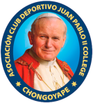 Juan Pablo II College logo